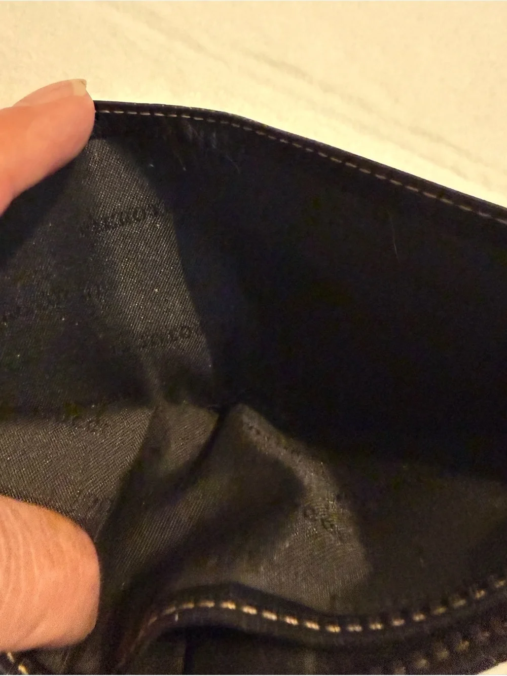 Pierotucci Black Genuine Leather Bifold Wallet Made in Italy Men’s